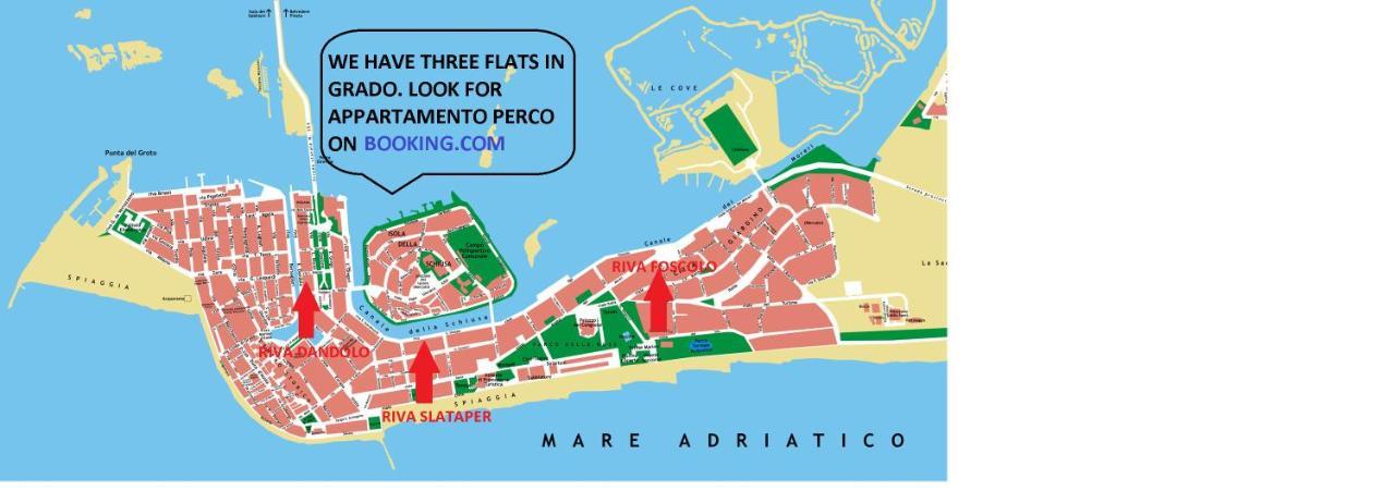 Appartamento Perco Riva Foscolo Γκράντο Εξωτερικό φωτογραφία