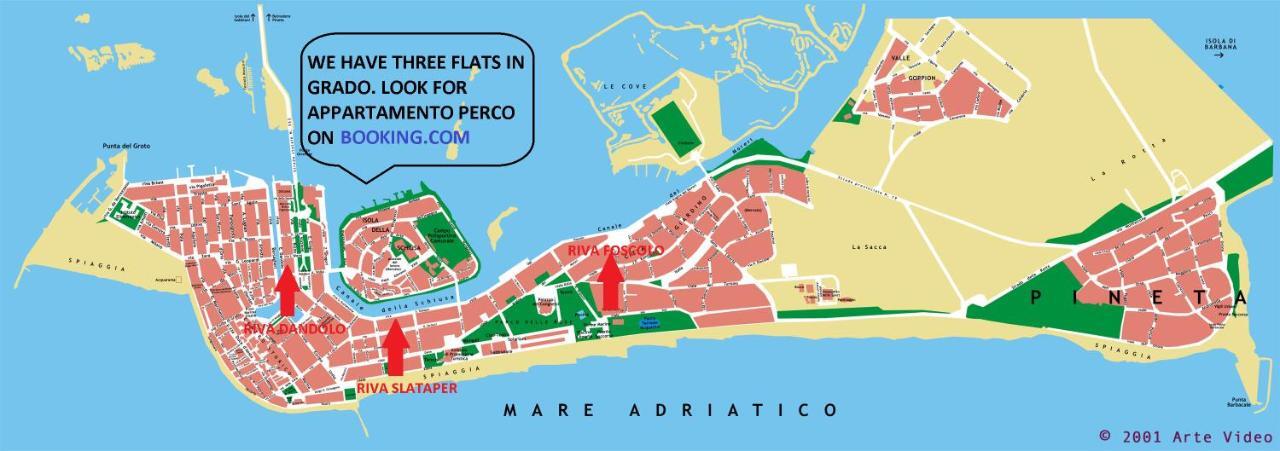 Appartamento Perco Riva Foscolo Γκράντο Εξωτερικό φωτογραφία